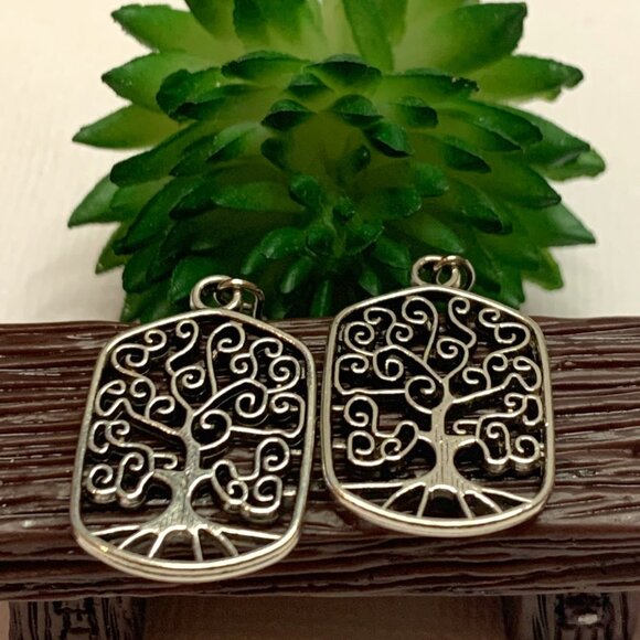 Tree of Life Earring, Boho Earring, Nature Earring, Gift Idea, Celtic Earring, - Picture 2 of 6